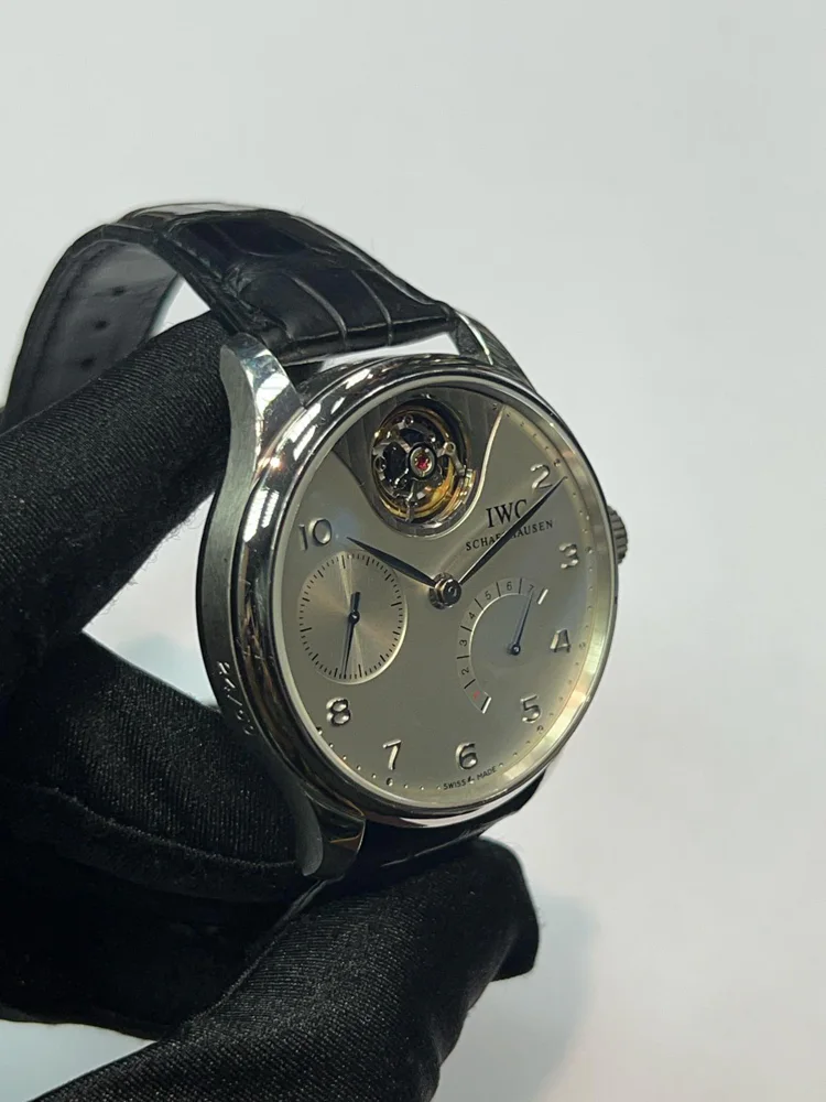 IWC Portuguese Tourbillon Mystere Tourbillon Platinum Limited Edition 50 pcs